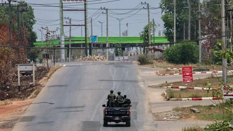 พม่าขู่สแกมเมอร์ไม่ออกเจอจับแน่