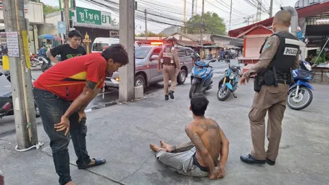 หนุ่มตกงาน คว้ากระถางต้นไม้ฟาดเพื่อน ดับ โมโหถูกบ่นเรื่องให้ไปหางานทำ