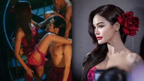 แซ่บไฟลุก นางงามดังโพสท่ายกขาสูงเกี่ยวไหล่ผู้ชาย ถามรู้จักท่านี้ไหม