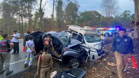 จุดอันตราย “ดอยหลวง” ชนสยอง 5 ศพ แม่วัย 26 ดับพร้อมลูกชายในท้อง