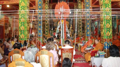 วัดดับภัย เชียงใหม่ จัดพิธีสะเดาะเคราะห์ สืบชะตาหลวง ปีที่ 93 