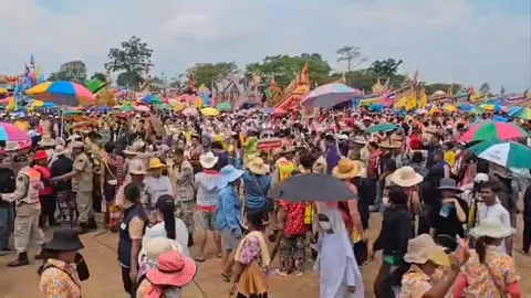 สนุกจริง เก็บตกชาวแม่เปินสืบสานประเพณีบุญบั้งไฟ จัดขบวนแห่ยิ่งใหญ่ที่นครสวรรค์