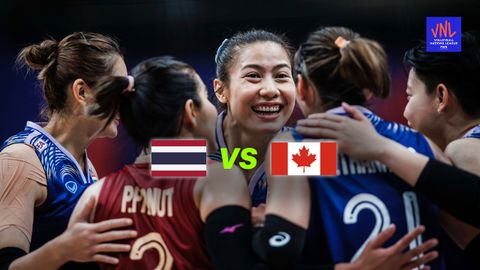 ช่องทางชมสดวอลเลย์บอลหญิงทีมชาติไทย ดวลเดือด แคนาดา VNL 2024