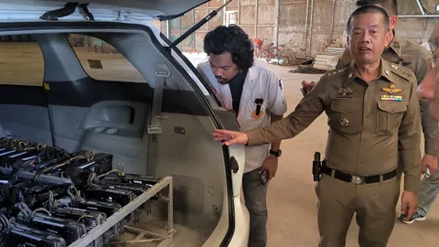 ค้นโรงงานที่จันทบุรี ลอบใช้ไฟหลวง ทำเหมืองบิตคอยน์