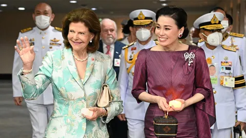 พระราชินีสวีเดน พระราชินี ทรงเข้าร่วมการประชุมสุดยอดสิทธิเด็ก