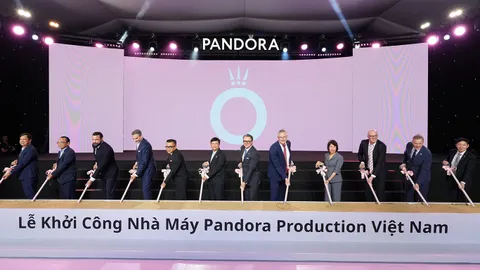 Pandora ทุ่มงบ 150 ล้านเหรียญ สร้าง “ฐานผลิตแห่งใหม่” ปักหมุดเวียดนาม หนุนผลิตเพิ่ม 50% 