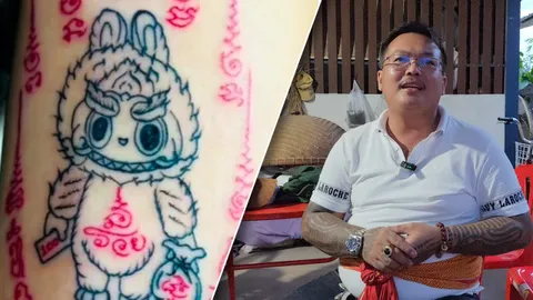 แจงยันต์ "ลาบูบู้" ปัดเกาะกระแส คนสักรับมีทั้งบวก-ลบ เมินดราม่า