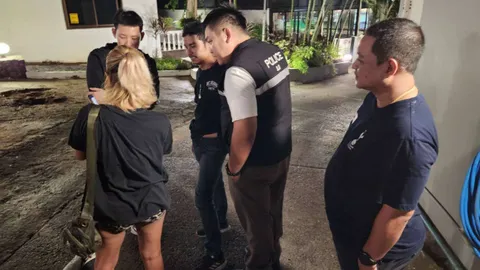 หนุ่มไทยเปิดศึกดวลมีดกับฝรั่ง กลางเมืองภูเก็ต แทงกันยับสาหัสทั้งคู่