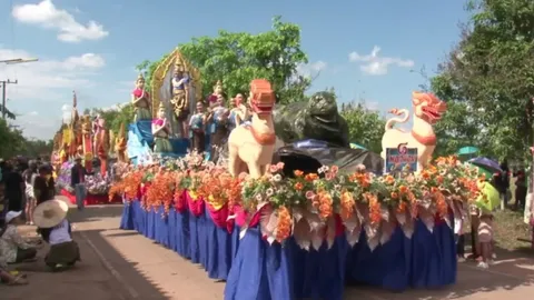 งานบุญบั้งไฟบ้านถ่อนจัดเป็นปีที่ 92 คาดมีบั้งไฟจุดถวายหลวงปู่ใหญ่กว่า 300 บั้ง