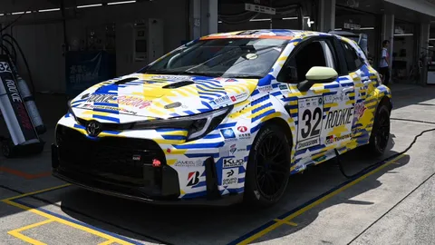 ไปดู Toyota GR Corolla ใช้ไฮโดรเจนเหลวเป็นพลังงานลุยสนาม Super Taikyu 2024