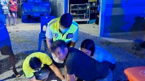 แทงคอดับ