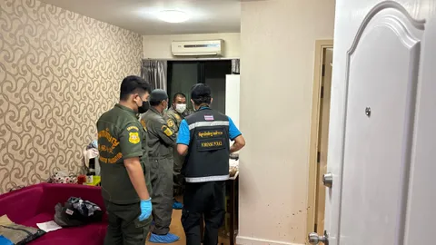 สยองคอนโดย่านงามวงศ์วาน ฆ่าปาดคอ แทงพรุน 15 แผล หมกศพ ส่งกลิ่นเหม็นคลุ้ง