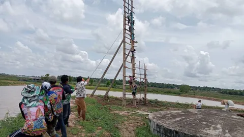 งานบุญบั้งไฟล้านกาฬสินธุ์ ชาวบ้านม่วนคักๆ ลุยทะเลโคลน ชูซอฟต์พาวเวอร์ของอีสาน
