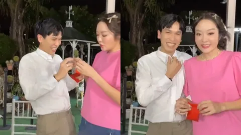 พีท กันตพร ให้ของขวัญ แก้มบุ๋ม หลังแต่งงาน 10 วัน เห็นของแล้วกรี๊ดเลย (คลิป)