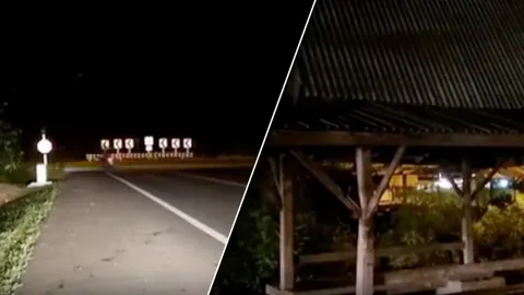 หวังดีช่วย เห็นยืนโบกรถ 2 หนุ่มดวงกุด ถูกมีดฟัน-แทง เจ็บ 1 ตาย 1