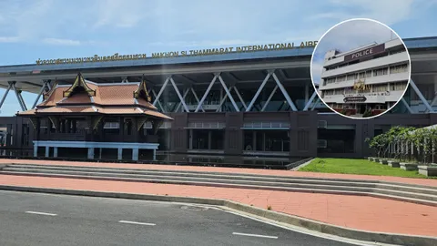 ตำรวจเมืองคอน ตรึงกำลังเข้มรับ "แป้ง นาโหนด" ตั้งจุดตรวจ 4 มุมเมือง