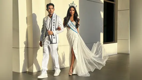 "แตงกวา-โจ้" เตรียมบินลัดฟ้าชิงมง "มิส แอนด์ มิสเตอร์ ซูปร้าเนชันแนล 2024"