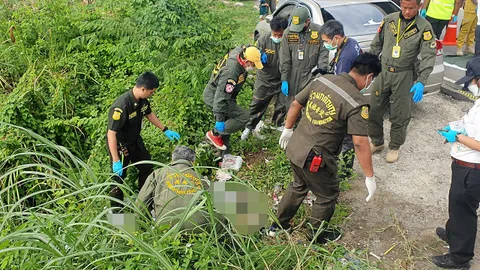 แทงคอ-ตัด 2 มือ นศ.สาวปี 1 ห่อศพเปลือยทิ้ง หมกกองขยะ แฟนหนุ่มหนี กรอกยาช็อก ช่วยทัน-รอด