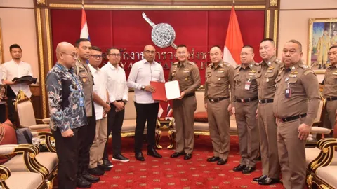 ตร.ไทย ขอบคุณตำรวจอินโดนีเซีย ภารกิจคุมตัว "แป้ง นาโหนด" ดำเนินคดีไทย 