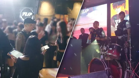 ทลายผับเถื่อน ติดมหาวิทยาลัยดังย่านรังสิต ไม่มีใบอนุญาต ปล่อย "เด็กต่ำ 20" เที่ยว