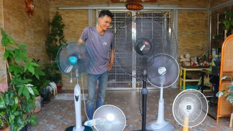 หนุ่มสงขลาปิ๊งไอเดีย รับซ่อมพัดลมตามบ้าน ลูกค้าเพียบ ทำรายได้หลักพันต่อวัน
