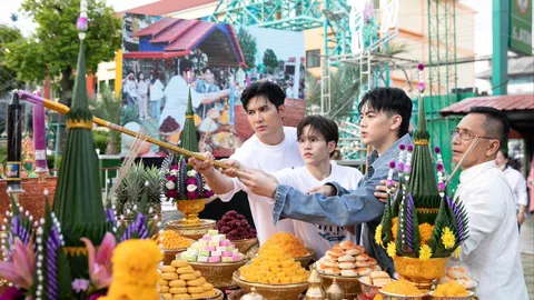 ฤกษ์ดี บวงสรวงซีรีส์วายแฟนตาซี คุณยมทูต ดึง ชะเอม-วายุ จับคู่เคมีใหม่