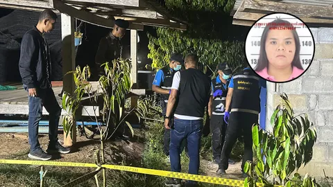 ลูกสาวเจ้าของสวนทุเรียน ถูกยิงดับปริศนาคาสวน น้าเขยบาดเจ็บ