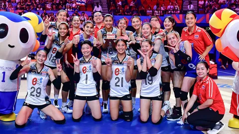 เปิดโปรแกรม VNL รอบไฟนอล "วอลเลย์บอลหญิงทีมชาติไทย" ต้องเจอกับ "โจทย์สุดหิน"