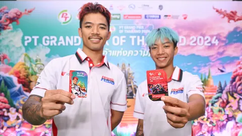 กระแสแรง "ฮอนด้า สแตนด์" เกลี้ยงวันแรก ก่อนศึก "PT Grand Prix of Thailand 2024"