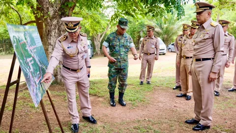 "บิ๊กวิน" ลงใต้ตรวจที่ดินฝั่งตะวันออก จ.สงขลา เพื่อติดตามการแก้ไขปัญหา
