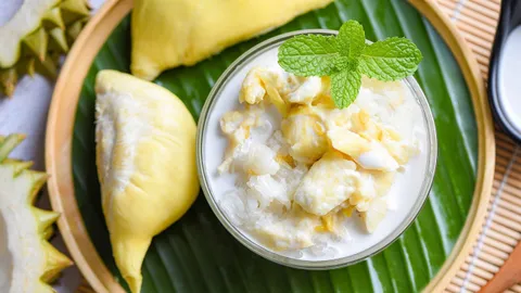 ไปรษณีย์ไทยแนะนำเมนูเด็ด จากทุเรียนหมอนทองดินภูเขาไฟ