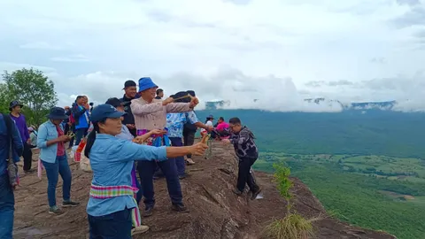 ผู้ว่าฯ ชัยภูมิ สำรวจ ผาหำหด ภูหยวก และผานิมิต อ.ภูเขียว หนุนเปิดเที่ยวได้ 3 ฤดู