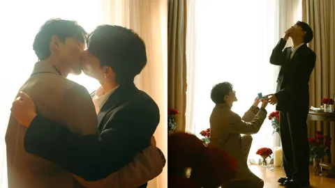 คู่รักคนดังประกาศข่าวดี ทำเซอร์ไพรส์ขอแฟนแต่งงาน พร้อมสวมแหวนเพชรเม็ดโต