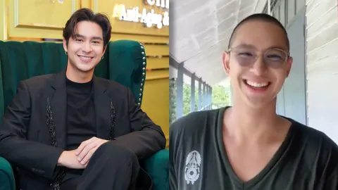 เปิดภาพ โดนัท ภัทรพลฒ์ พระเอกช่อง 7 โดนแซว ทรงผมทหารทำลายความหล่อไม่ได้