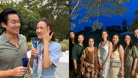 พี่สาวแต้ว ณฐพร โพสต์แล้ว หลังน้องถูกขอแต่งงาน เผยภาพปาร์ตี้สุดชื่นมื่น