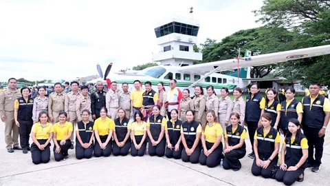 รมว.เกษตรฯ เยี่ยมกรมฝนหลวงฯ ออกปฏิบัติการพื้นที่ทุ่งกุลาร้องไห้ รับมือฝนทิ้งช่วง