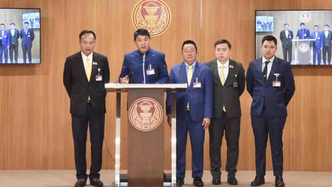 "กมธ.แรงงาน" สรุปผลสอบปม "ทีมก้าวไกล" เรียกรับผลประโยชน์ โยนปธ.สภา ชี้ขาด 