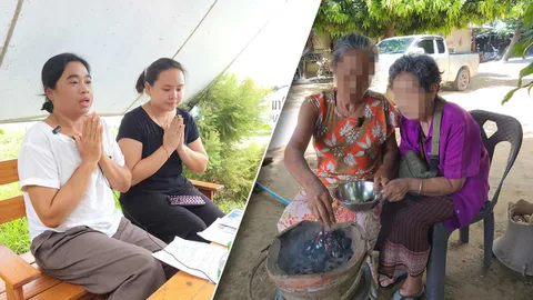 เจ้าของที่ดินริมน้ำแม่กลอง ยันครอบครองถูกต้อง หลัง 2 ยายเผาพริกแช่ง