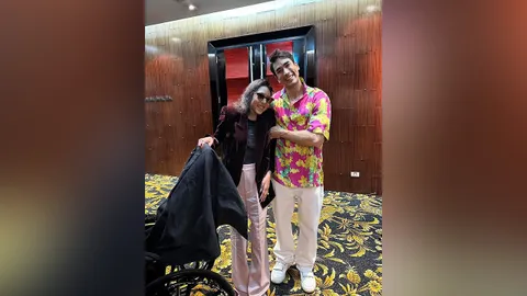 คุณหญิงแมงมุม โพสต์รูปคู่ ณเดชน์ ขอบคุณที่ทำให้ยืนได้โดยไม่ใช้วอล์กเกอร์