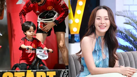 ปุ้มปุ้ย พรรณทิพา คุณแม่สายเฟียส ทึ่งลูกชายวัย 2.5 ขวบ แข่งจักรยานได้ที่ 1