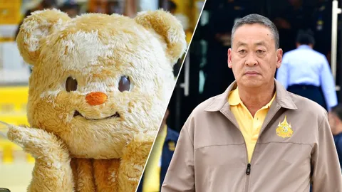 นายกฯ ภูมิใจ "Butterbear-น้องหมีเนย" มาสคอตไทย นิยมทั้งในไทย-ต่างชาติ