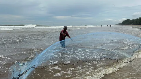 หน้าหาดแม่รำพึง ยังไม่เจอปลาหมอคางดำในทะเล จ.ระยอง คิกออฟล้างบาง 23 ก.ค.นี้