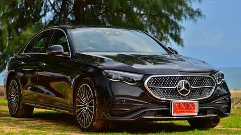 ประกอบไทย วิ่งไฟฟ้าไกลร้อยกิโลเมตร ทดสอบ NEW MERCEDES-BENZ E350e AMG DYNAMIC 