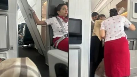 แอร์ฯ นั่งจับประตูห้องน้ำ หลุดกลางเที่ยวบินคาเธย์ แปซิฟิก