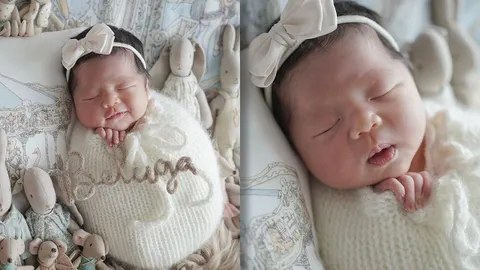 ส่องความน่ารัก น้องเบลูก้า ลูกสาว จิ๊บ ปกฉัตร เห็นแล้วหลงเจ้าวาฬน้อย