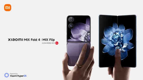 Xiaomi เปิดตัวมือถือจอพับ Mix Fold 4 และ Mix Flip ในประเทศจีน