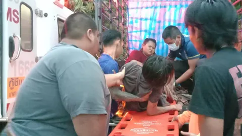 ผัวหลอนยาคว้าปืนยิงเมีย เพื่อนสาวสาหัสในสวนทุเรียน ก่อนหลบหนี