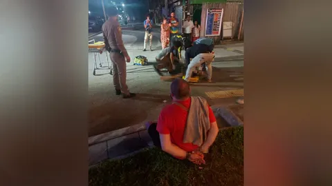 หนุ่มมะกันเมาโหด คว้ามีดกะซวกฝรั่งออสซี่ดับ หลังเขม่นกันในร้านอาหาร