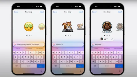 Apple ยกระดับการใช้ AI นำภาพถ่ายสร้างเป็นอิโมจิ ด้วยฟีเจอร์ Genmoji บนระบบปฏิบัติการ iOS 18