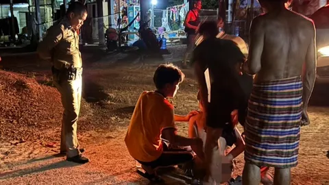 ทรพีหลอนยา เล่นตาเจ็บหนัก ทุบด้วยจอบ เข้ากล่องดวงใจ-ต้องเย็บ